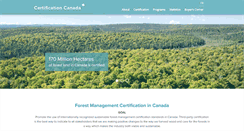 Desktop Screenshot of certificationcanada.org